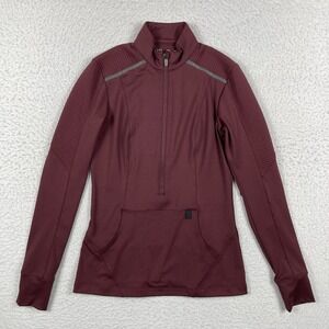 5.11 Tactical Pullover Womens XS Red Zip Running Activewear‎ Athleisure Jog Run
